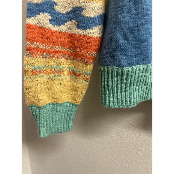 NWT FAHERTY Palm Isle 100% Organic Cotton Cardigan sweater size Small MSRP $298 - Picture 7 of 11